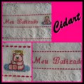 Toalha Batizado (Urso Anjo)
